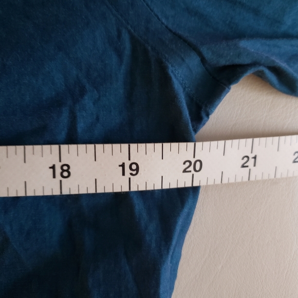 Express 1MX Teal Dress Shirt - M - Picture 4 of 5